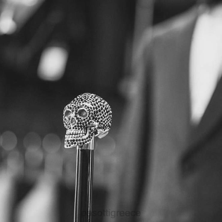 ομπρέλα | PASOTTI 478 11780-145 w333ne - ομπρέλα παραλλαγής με μαύρο κρανίο swarovski 2N6B872 άνδρες